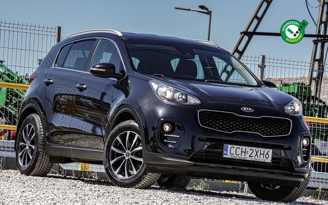 Kia Sportage cena 68800 przebieg: 126000, rok produkcji 2017 z Cieszyn małe 781